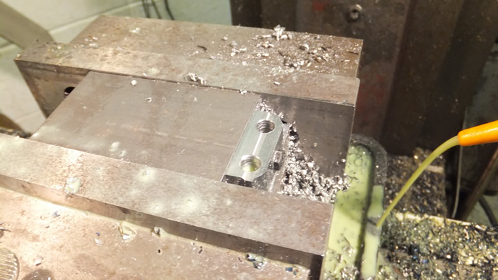 jig for cross drilling tube holes