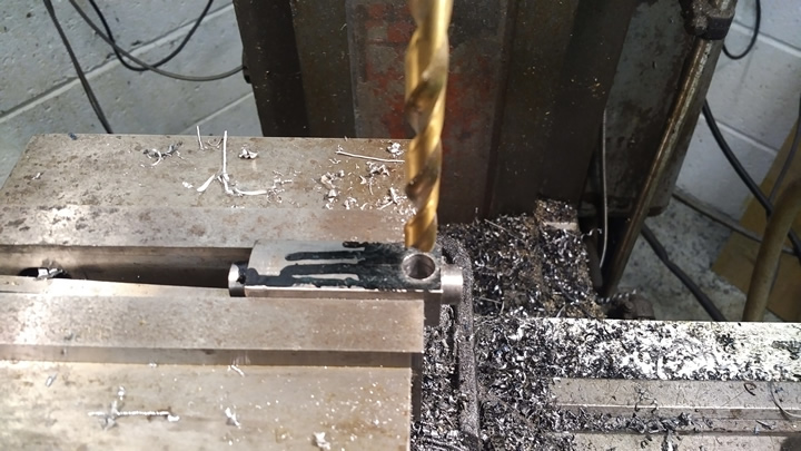 cross drilling block